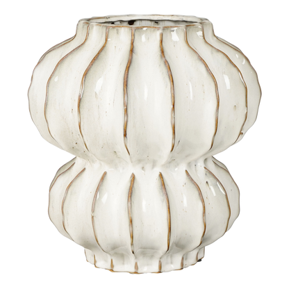 Altea Vaas - H35 x Ø33 cm - Keramiek - Off White