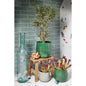 Bold Houten Krukje - L38 x B29 x H34 cm - Gerecycled Hout - Bruin