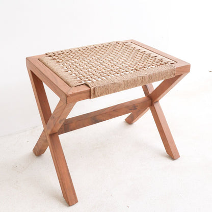 Houten kruk INDRA