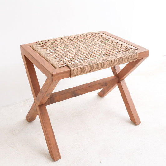 Houten kruk INDRA