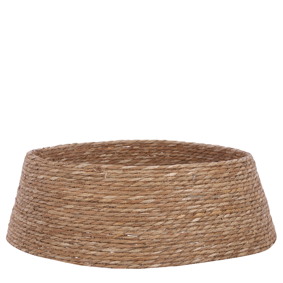 Kerstboomrok - H28 x Ø75 cm - Zeegras - Naturel Bruin