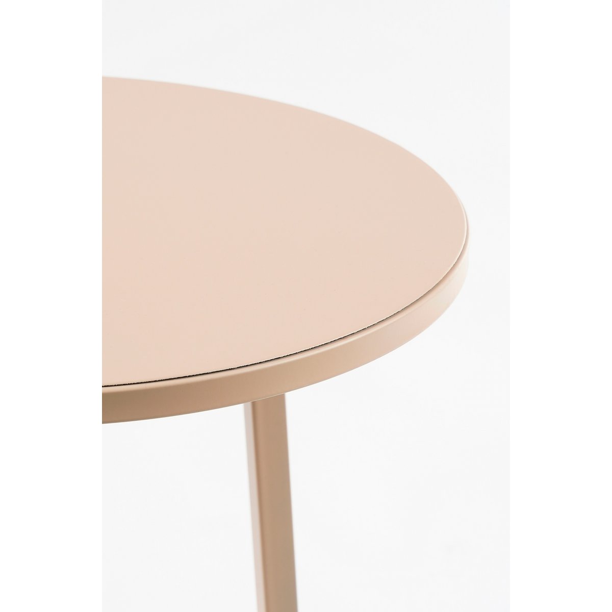 Adine Plantentafel - H120 x Ø35 cm - Metaal - Lichtroze