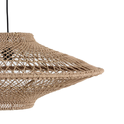 Corda hanglamp naturel large