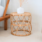 Ronde kleine boho salontafel