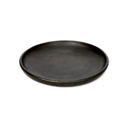 The Burned Classic Plate - Zwart - S