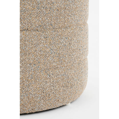 Poef met Opbergruimte - H41 x  Ø42 cm - Beige