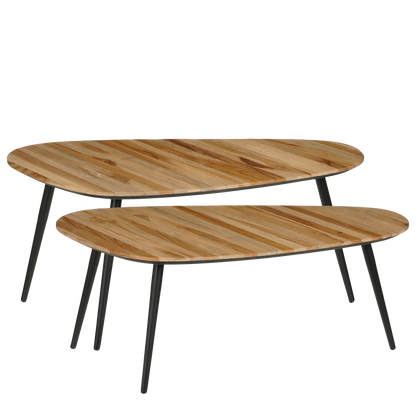 Jailey Bijzettafel - Set van 2