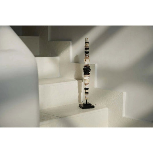 De Geldschelp op Standaard - Zwart Wit - L