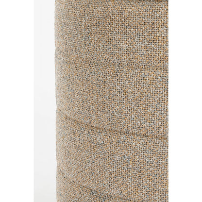 Poef met Opbergruimte - H41 x  Ø42 cm - Beige