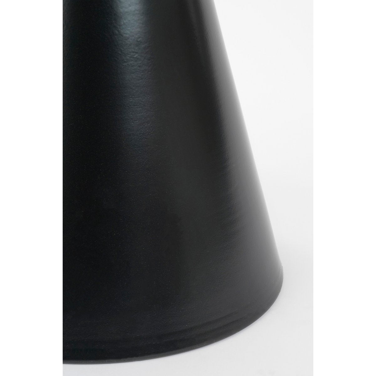 Jim Bijzettafel - H45 x Ø31 cm - IJzer - Zwart