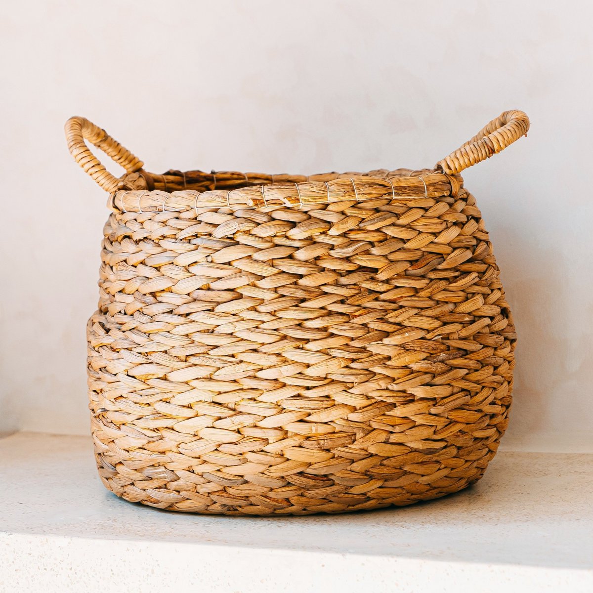 Bolvormige boho -mand (2 maten) Citra