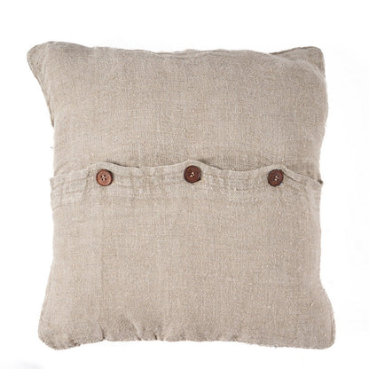 The Linen Edit Cushion Cover - Natural