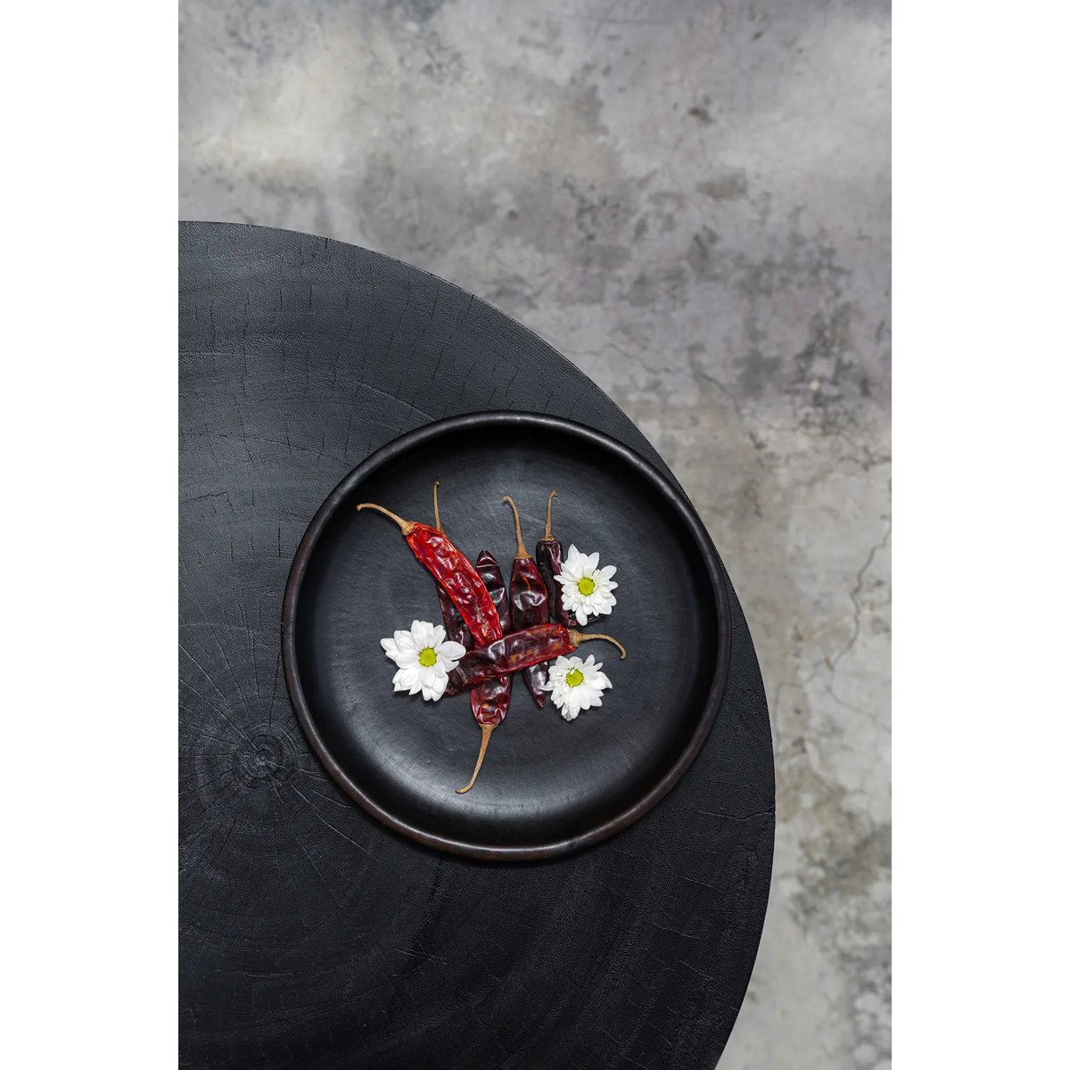 The Burned Classic Plate - Zwart - M