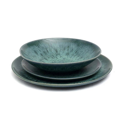 Het Aqua Dinerbord - Set van 4
