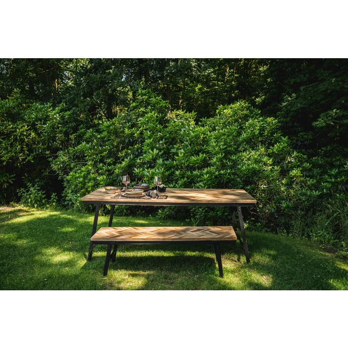 De visgraat tafel
