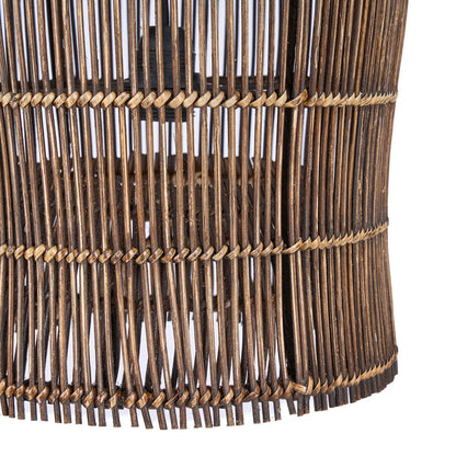 De Geweven Belhanger - Donker Walnoot - S