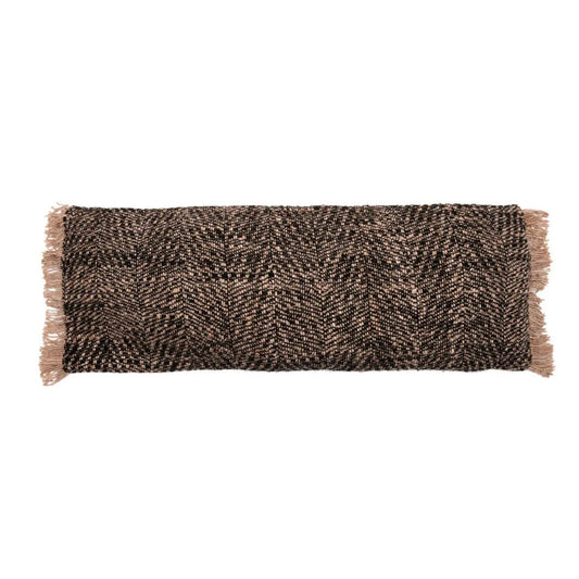 The Oh My Gee Kussenhoes - Zwart koper- 35x100