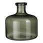 Regal Fles Vaas - H22 x Ø20 cm - Glas - Groen