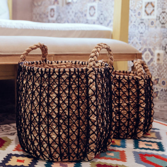 Mand PRAYA gemaakt van waterhyacint