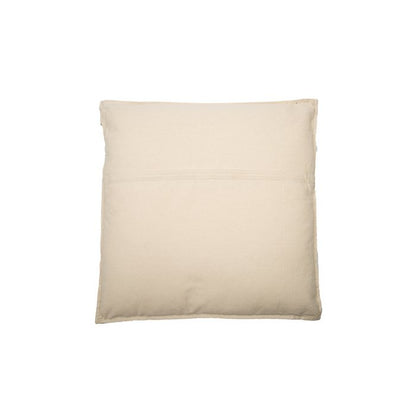 Kussen Emma oker/uit wit 45x45
