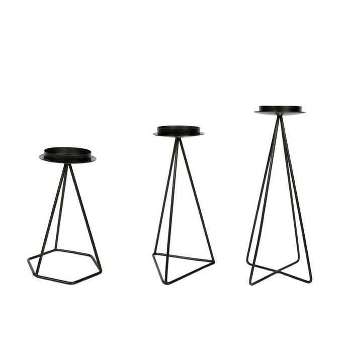 Stompkaarshouder Jasper zwart