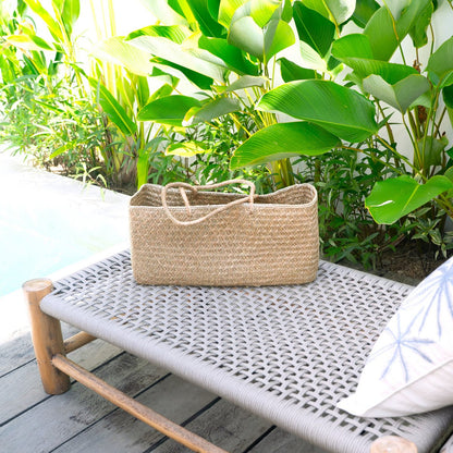 Handgeweven tas gemaakt van zeegras salara (2 maten)