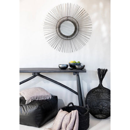 The Tropical Mirror - Zwart - L