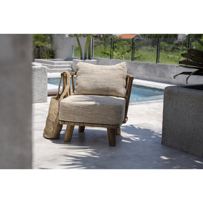 De Malawi Eenzitsbank - Natuurlijk Beige