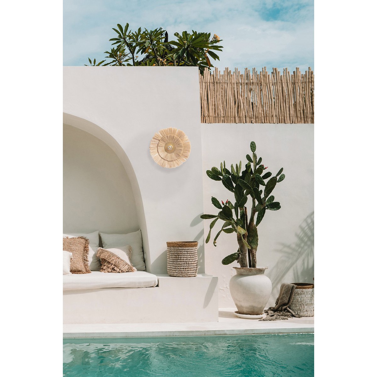 The Double Trouble Wall Lamp, natuurlijk goud - M