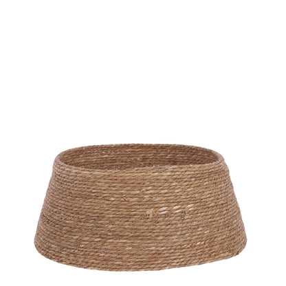 Kerstboomrok - H26 x Ø58 cm - Zeegras - Naturel Bruin