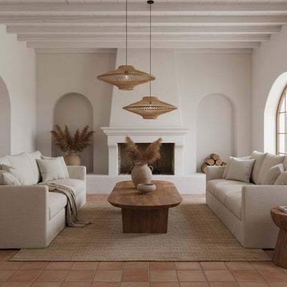 Corda hanglamp naturel large