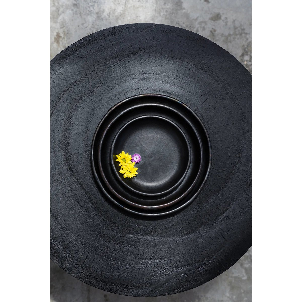 The Burned Classic Plate - Zwart - M