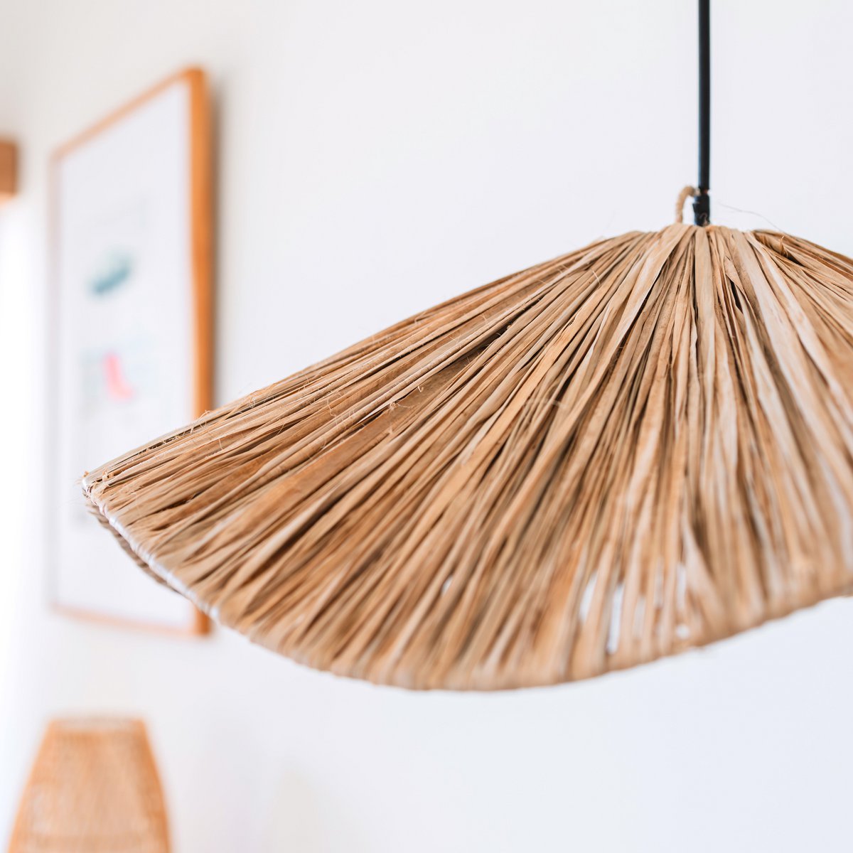 Boho lampenkap – TAMPAH (Ø 53 cm)