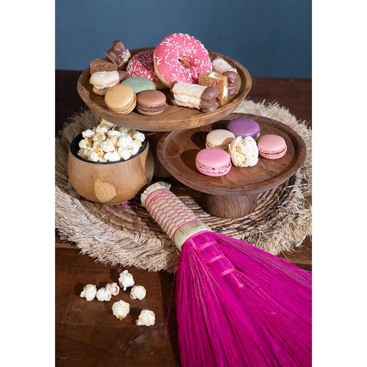 The Teak Root Cake Dish - S