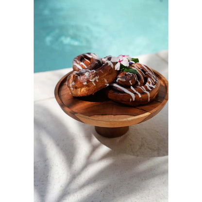 The Teak Root Cake Dish - M