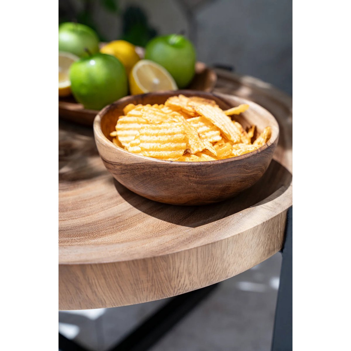 De Teak Root Snackschaal - S