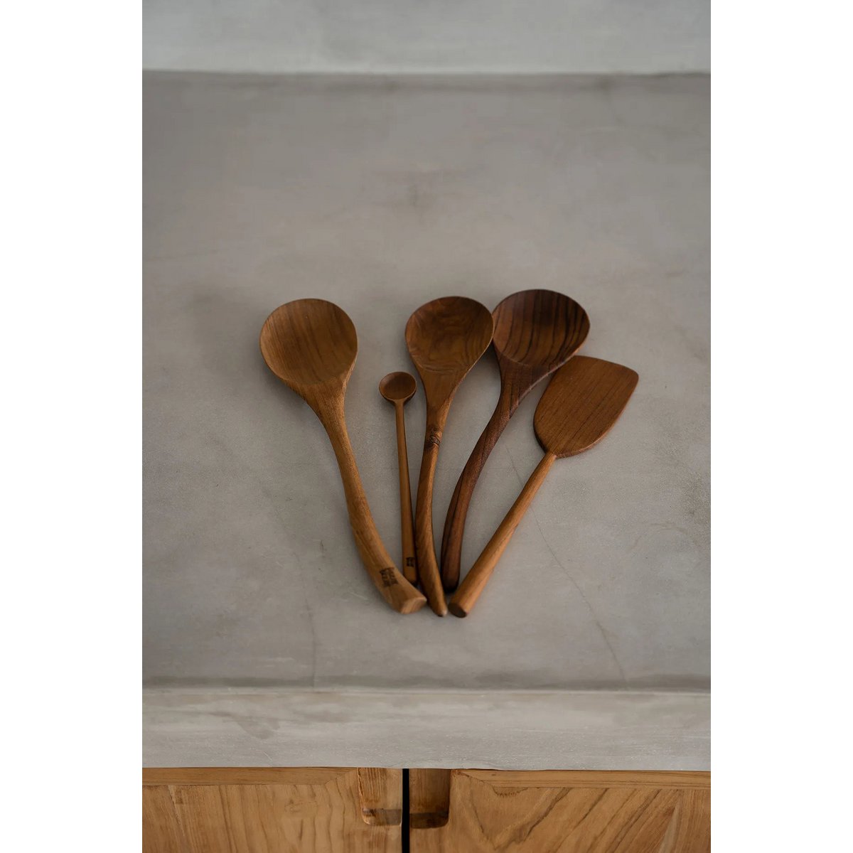 De Teak Wortel Spatel