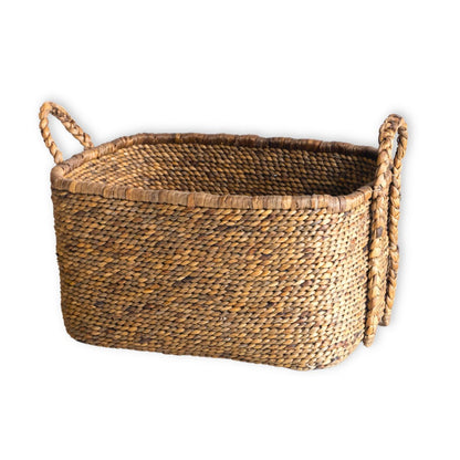 Vierkante boho mand (2 maten) Mentari