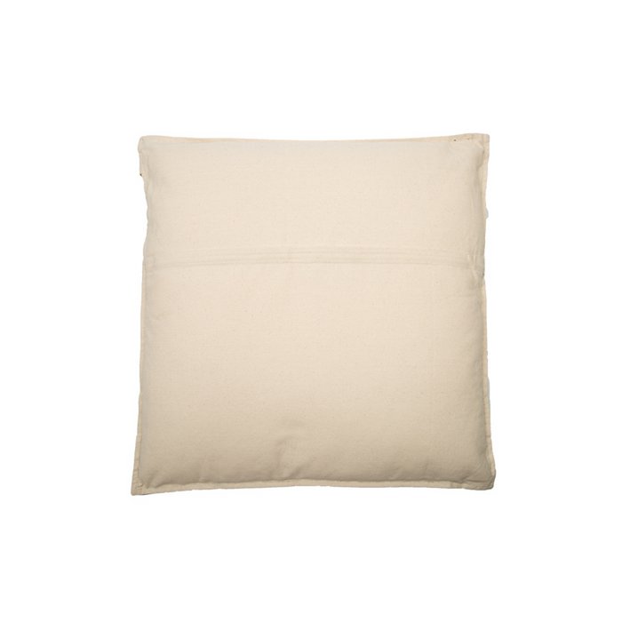 Kussen Emma taupe/gebroken wit 50x50